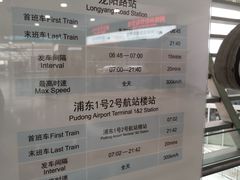 -龙阳路磁悬浮列车总站-停车场