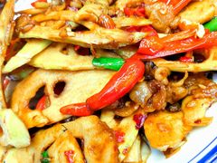 野小竹笋炒腊肉-万小金辣椒炒肉(抚河南路店)