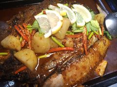 -探鱼·鲜青椒爽麻烤鱼(苏宁广场店)