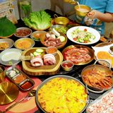 🔥超人气韩式烤肉店 ‼️ 一秒置身韩国街头🎉 