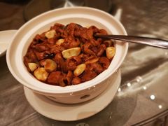 腊八蒜肥肠-勺园中餐厅