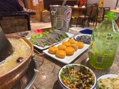 -老蜀铜火锅·酸菜脊骨·麻辣羊蝎子(热闹路店)