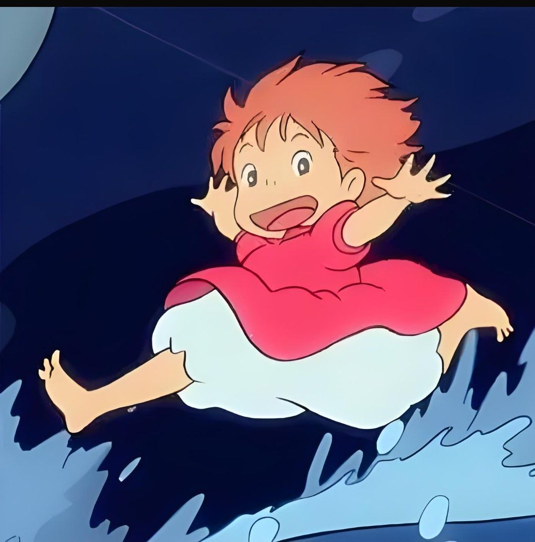 这花好像波妞啊