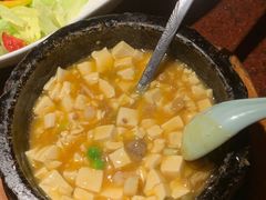 石锅鸡汤豆腐-绿茶餐厅(蓝色港湾店)