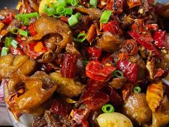 干锅肥肠拆骨肉-回家乡湘菜馆(凌奥店)