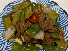 豉椒凉瓜炒牛肉-龙记香港茶餐厅(久光百货店)