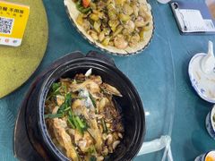 -古榕农庄·桑拿簸箕菜·招牌泥焗鸡(清远长隆店)