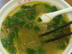 牛肉粉丝汤-小姜锅贴(凤凰街店)