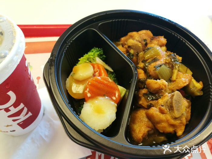 肯德基(西稍门店)老坛酸菜肌肉饭图片