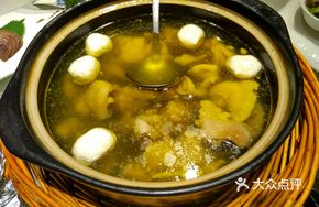 Bamboo Shoot Selenium Chicken Soup