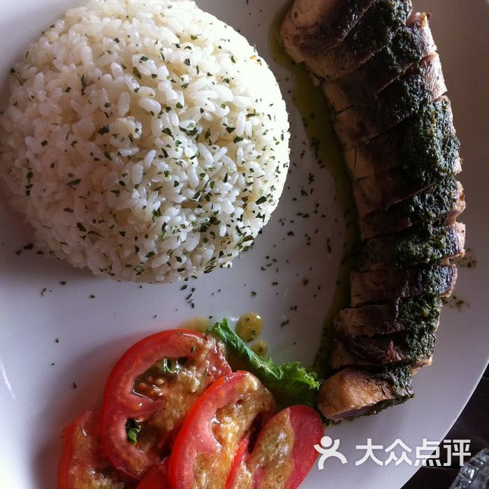 巴沙諾瓦sword fish filet with pesto sauce 1圖片-北京東南亞菜