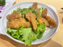 椒盐素排条-功德林(南京西路店)