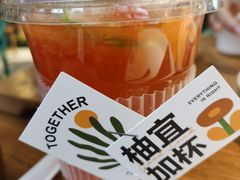 红西柚鲜果茶-潮粥荟·潮汕砂锅粥(朝阳大悦城店)