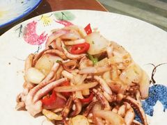 酱烧鱿鱼须-大渔铁板烧(中山路八佰伴店)