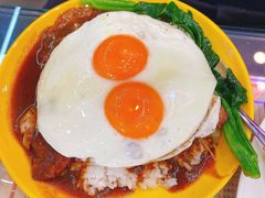黑椒猪排双蛋饭-澳门陈光记烧味饭店(万象城店)