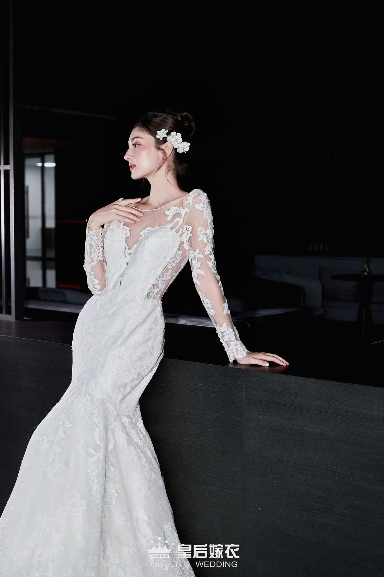 后背惊艳露背礼服