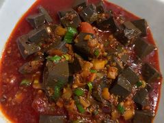 酸辣羊血-祖传曾羊肉饭店