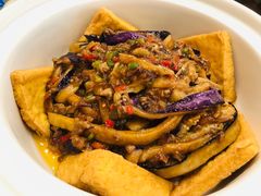 豆腐茄子煲-巴依老爷新疆美食(清华东门店)