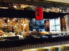 自助取餐区-美食汇自助餐厅(兰州万达文华酒店)