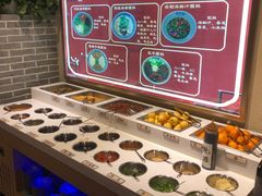 自助调料区-如在蜀毛肚老火锅(怀柔店)