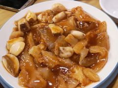 腊八蒜烧蹄筋-陈傻子餐厅(世纪都会店)