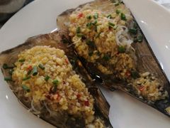 蒜蓉粉丝烤带子-覃记海鲜美食餐厅