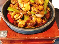 石锅焗美蛙肉-蟹榭·本帮江浙菜·蟹宴(五角场合生汇商场店)