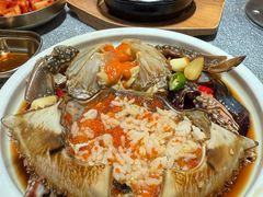 -草家酱蟹炭火烤肉店(珲春南路二店)