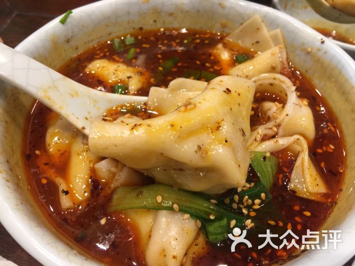 张氏宽窄巷成都名小吃(万达店)老麻抄手图片 - 第5张