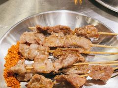 老丹东鲜牛肉炸串-大喜烤肉(海宁尚东店)