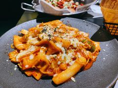 芝士拉面炒年糕-博欧姆新派韩国料理·炸鸡(艾尚店)