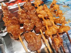 -路边摊小炉子烧烤