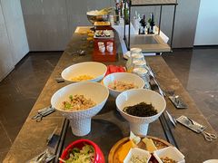 自助调料区-无锡鲁能万豪酒店-行政酒廊