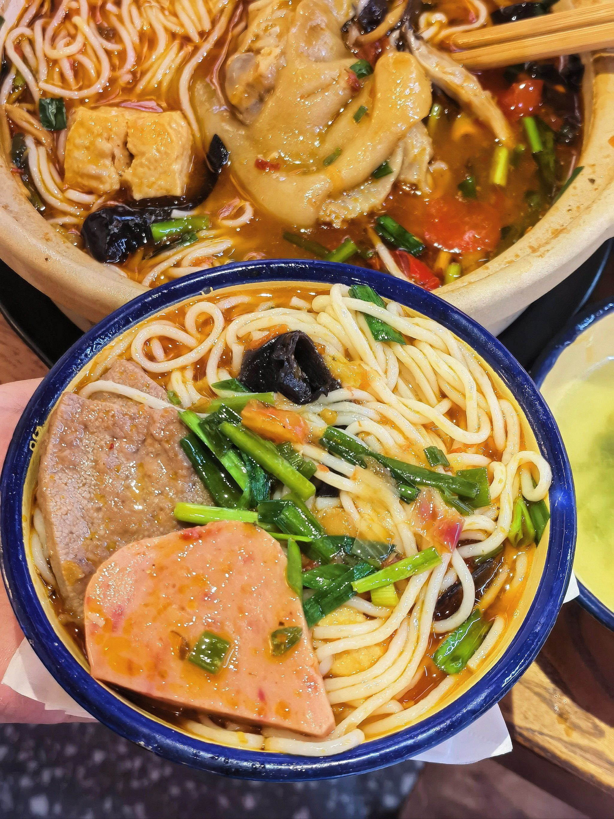 肉 火腿 豆芽 木耳