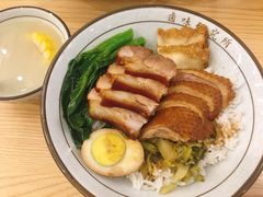 狮头鹅肉拼猪手饭-狮头牌卤味研究所·卤味饭(花城汇南区店)