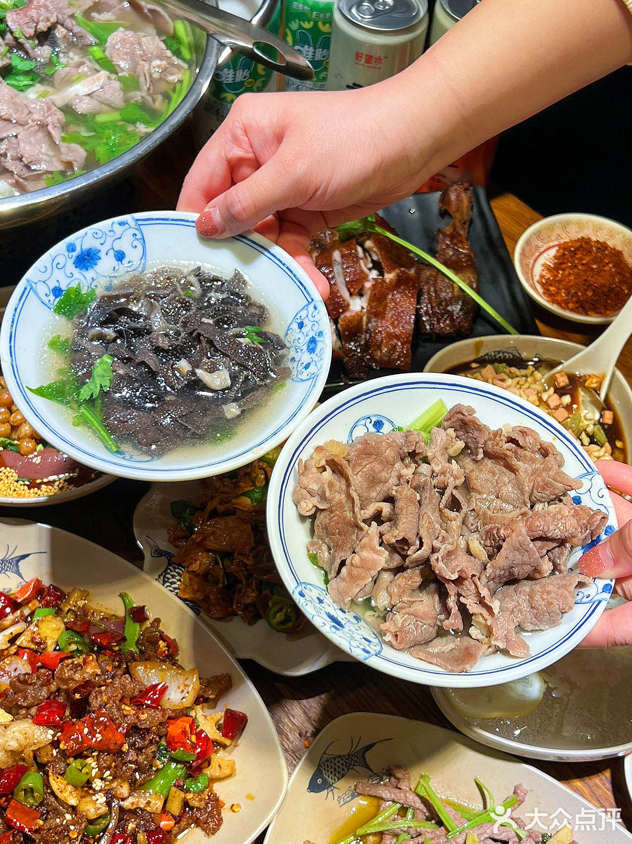 为了这碗招牌血旺‼️想天天去它家吃跷脚牛肉