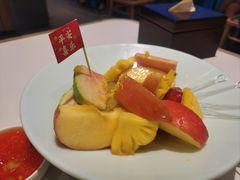 潮州甘草拌水果-南拳十三姨·潮汕砂锅粥·粤菜(西单大悦城店)