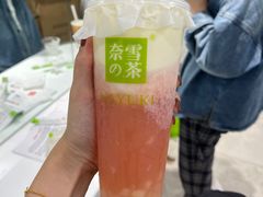 霸气芝士水蜜桃-奈雪的茶(新天地广场PRO店)