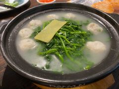 西洋菜鲮鱼球-维园悦谱·海派家常菜(乌鲁木齐南路店)