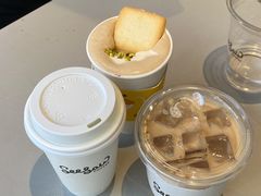 栀子花梨香拿铁-Seesaw Coffee(上生新所店)