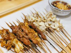 -特色油边心管烤串