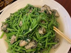 茼蒿海蛎子-林之六八·6886大连老菜馆