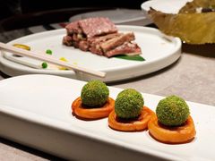 葱油饼鹅肝-木守西溪溪隐餐厅