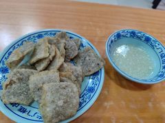 炸灌肠-门框胡同百年卤煮(鸟巢店)