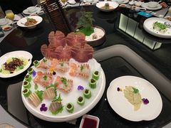 刺身琵琶虾拼鹅肝鱼子酱-龙宴海鲜城(经中路店)