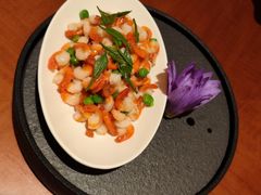 生剥龙井虾仁-杭州JW万豪酒店-万豪中餐厅