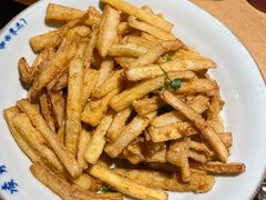 咸蛋黄炒茄子-吃饭皇帝大(解放西路店)