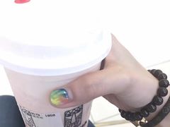 奶酪粉桃-LELECHA乐乐茶(上海五角场万达广场店)