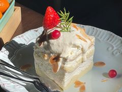 碧桃榴莲蛋糕-碧桃小馆·民国宅院(西湖大道店)