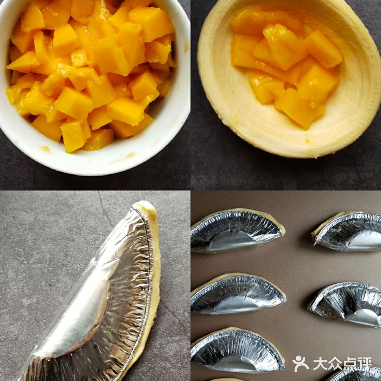 烘焙小白也能完成❗️零失败🔥巨好吃❗酥的掉渣的芒果酥。